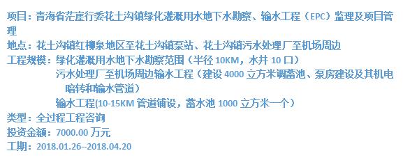 花土溝全國程工程咨詢項(xiàng)目